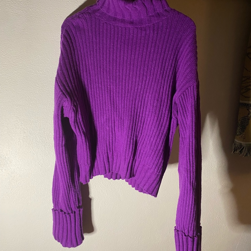 💕purple turtleneck💕